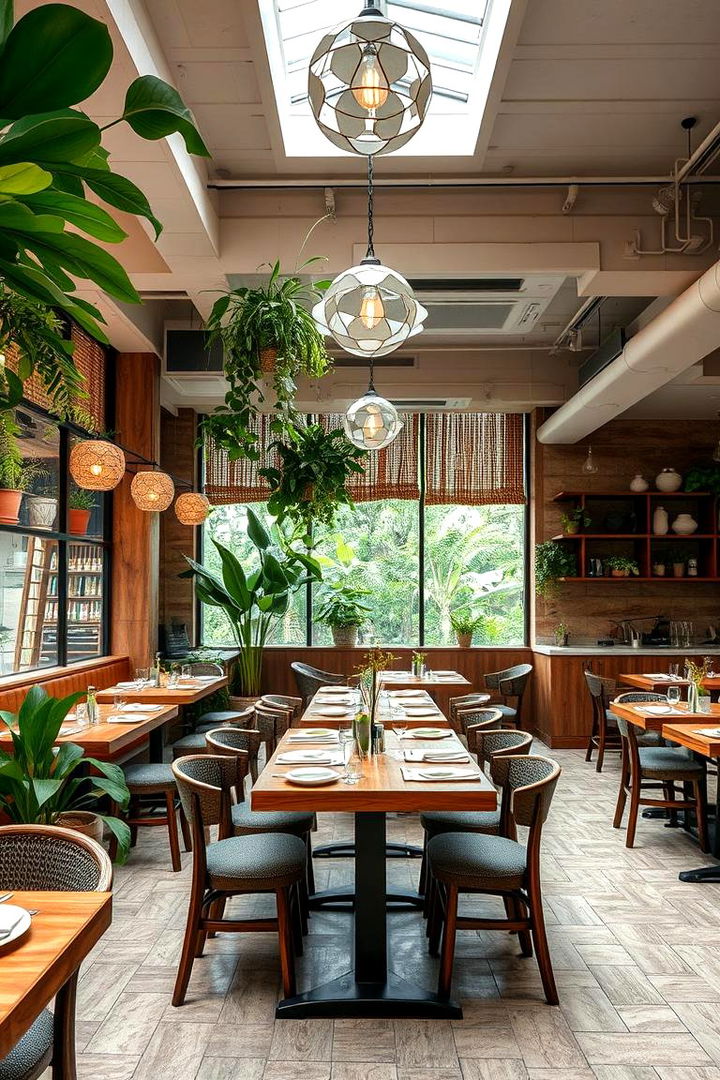 Sustainable and Eco Friendly Decor - 22 Restaurant Interior Design Ideas