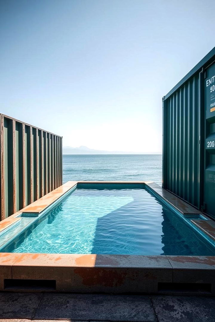 Sustainable and Recycled Materials - 22 Shipping Container Pools