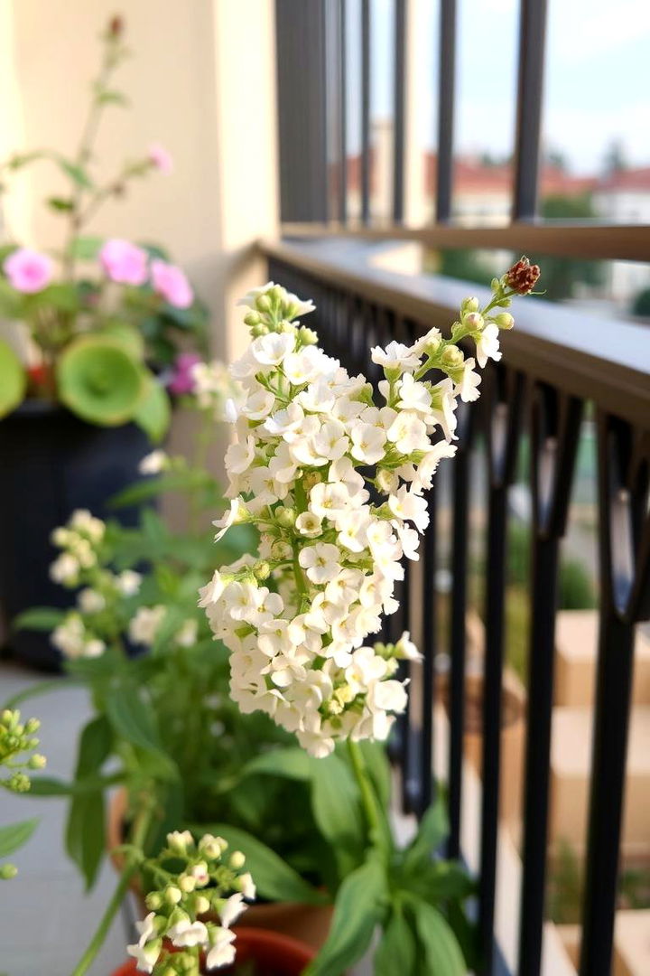 Sweet Alyssum for Delicate Fragrance - 22 Flowering Plants for Balcony