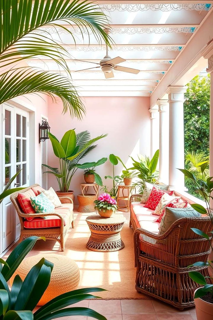 Sweet Pastel Tropical - 22 Pastel Colour Ideas for Your Home