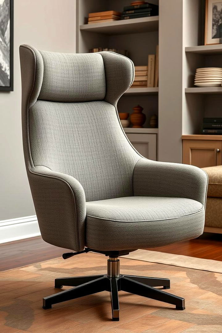 Swivel High Back Command Seat - 22 Man Cave Seating Ideas