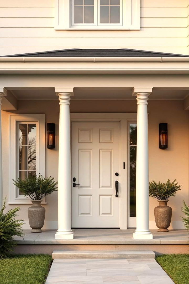 Symmetrical Architecture with Refined Curves - 22 Aesthetic House Exterior Ideas