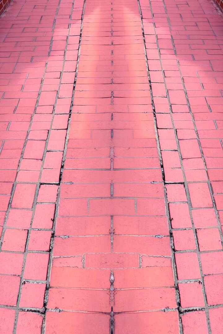 Symmetrical Brick Pathways - 22 Brick Front Steps Design Ideas
