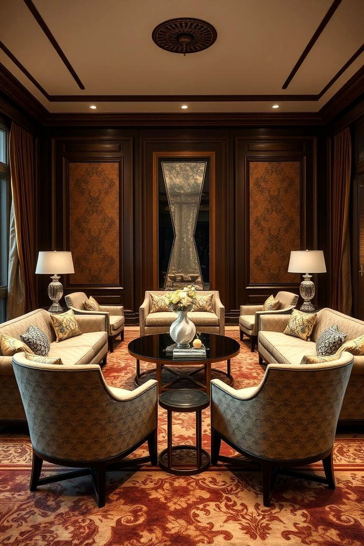 Symmetrical Furniture Arrangement - 22 Formal Living Room Ideas