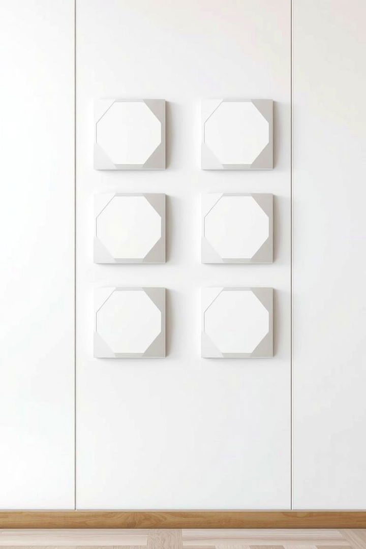Symmetrical Polygon Layouts - 22 Geometric Accent Wall Ideas