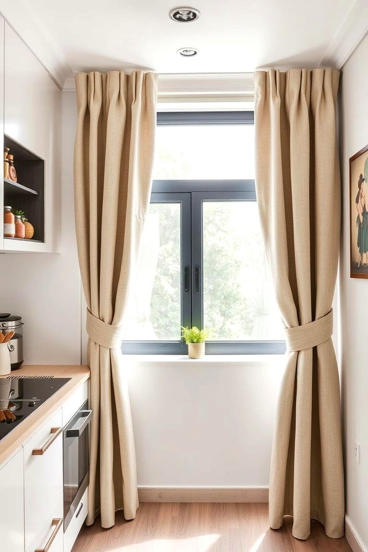 Tailored Solutions for Small Kitchens - 22 Kitchen Curtain Ideas