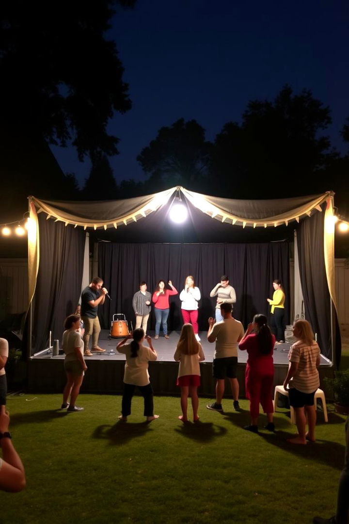 Talent Show Extravaganza - 22 Backyard Birthday Party Ideas