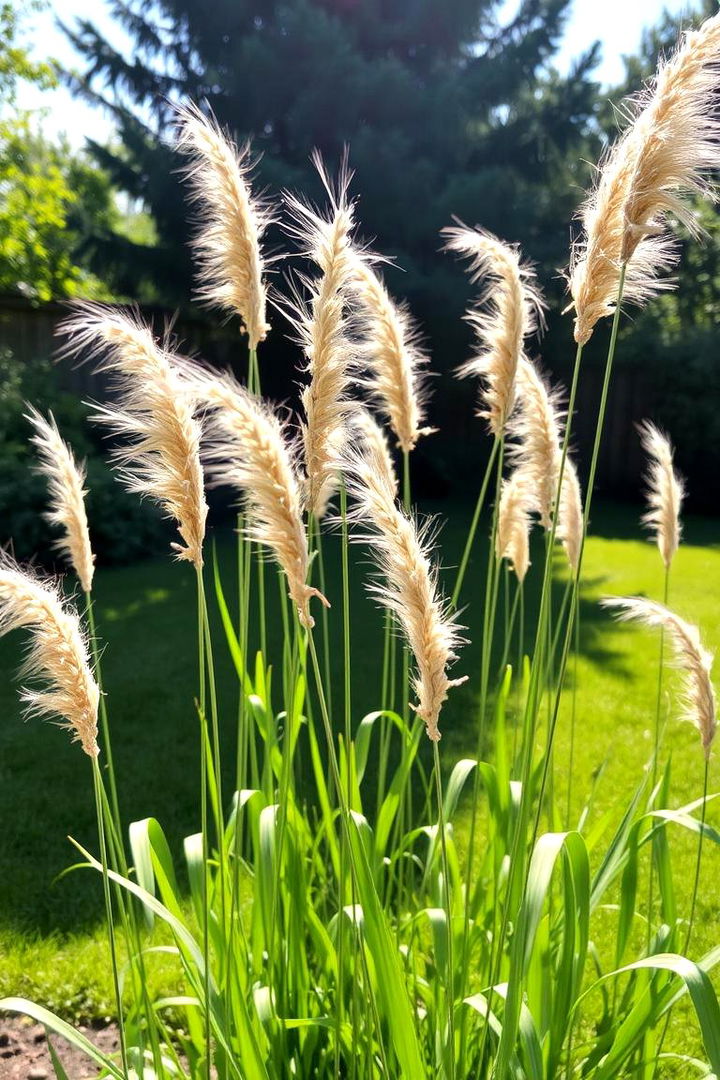 Tall Ornamental Grasses for a Graceful Barrier - 22 Backyard Privacy Ideas