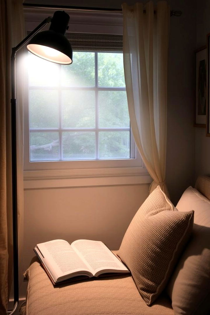 Task Lighting for Reading - 22 Small Bedroom Lighting Ideas