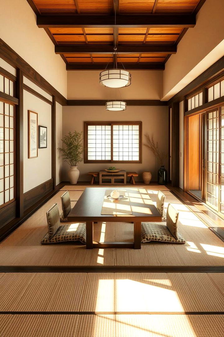 Tatami Floor Experience - 22 Japanese Dining Room Ideas