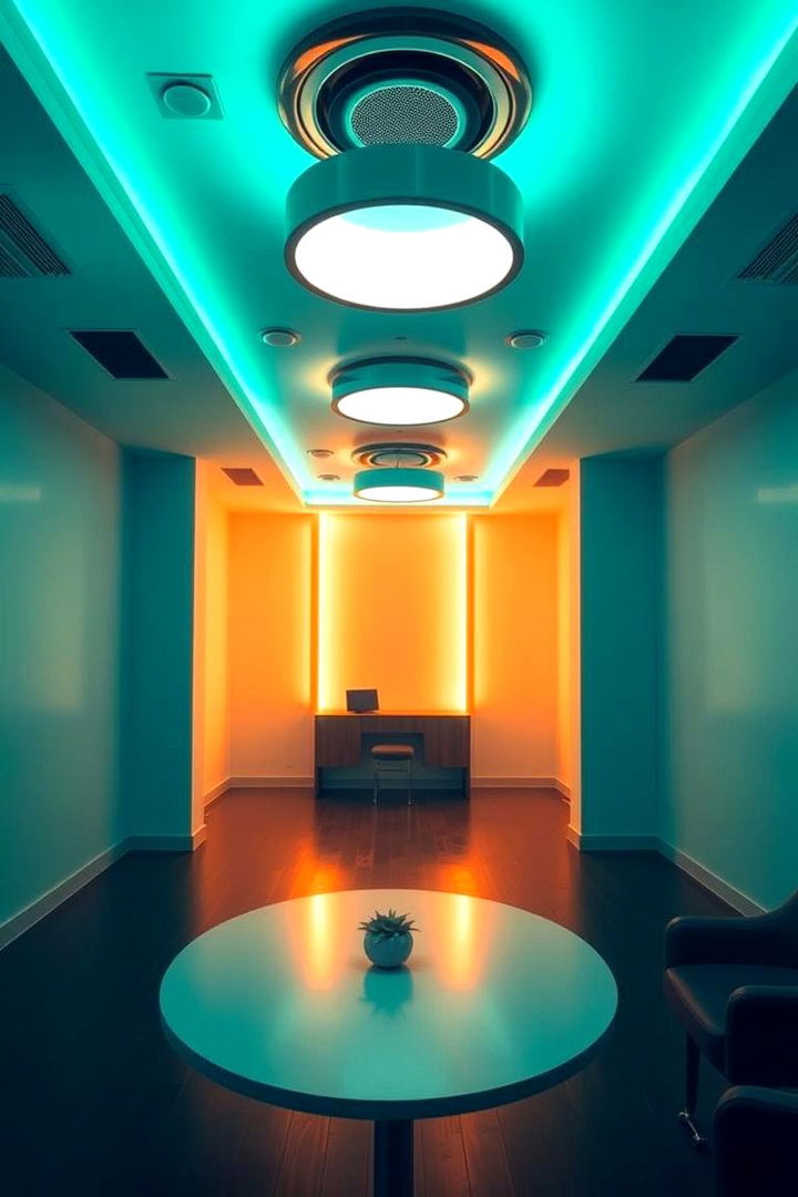 Teal Lighting Highlights - 22 Teal Bedroom Ideas