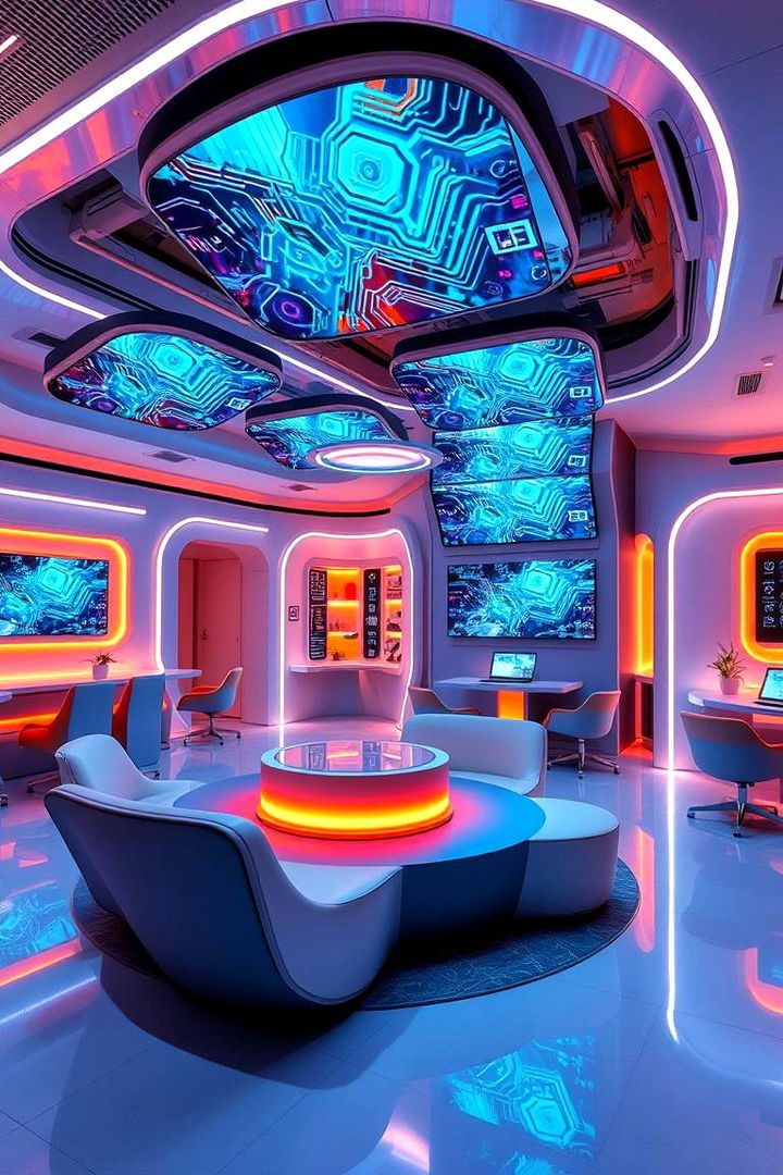 Tech Enhanced Entertainment Hub - 22 Teen Hangout Room Ideas