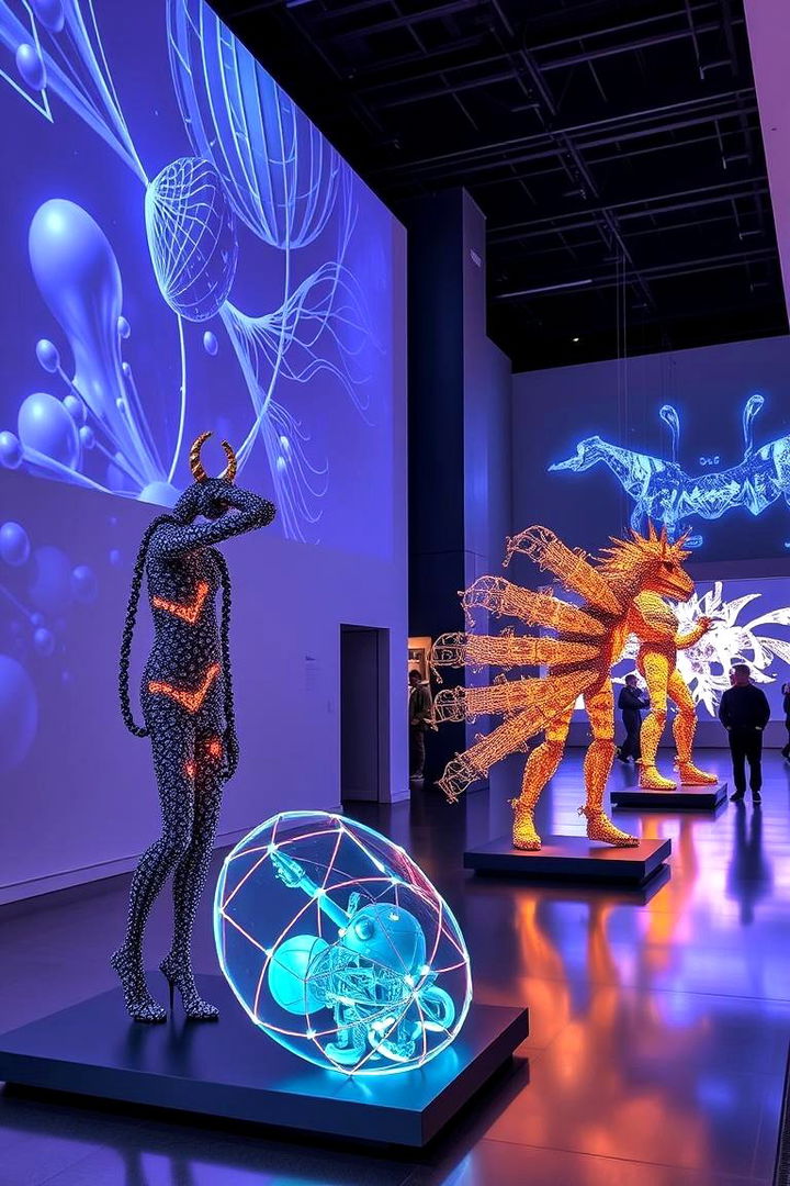 Tech Infused Art Installations - 22 2200s Interior Design Ideas