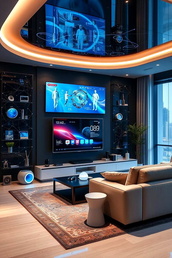 Tech Infused Smart Living - 22 2200s Room Ideas