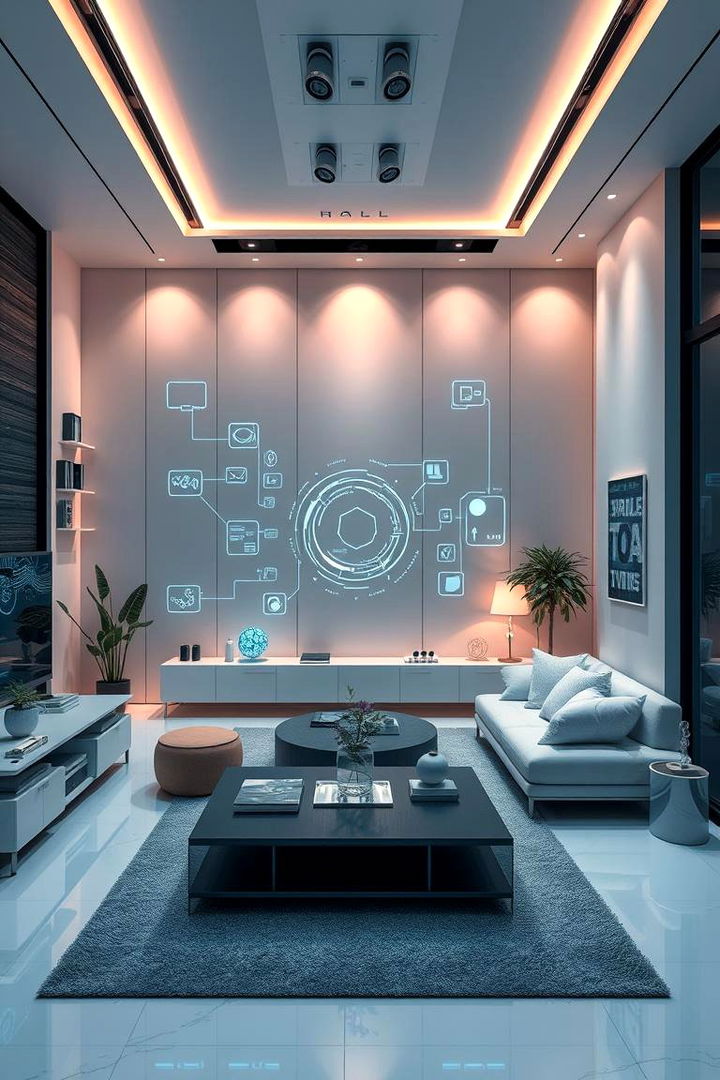 Tech Integrated Haven - 22 Man Cave Bedroom Ideas