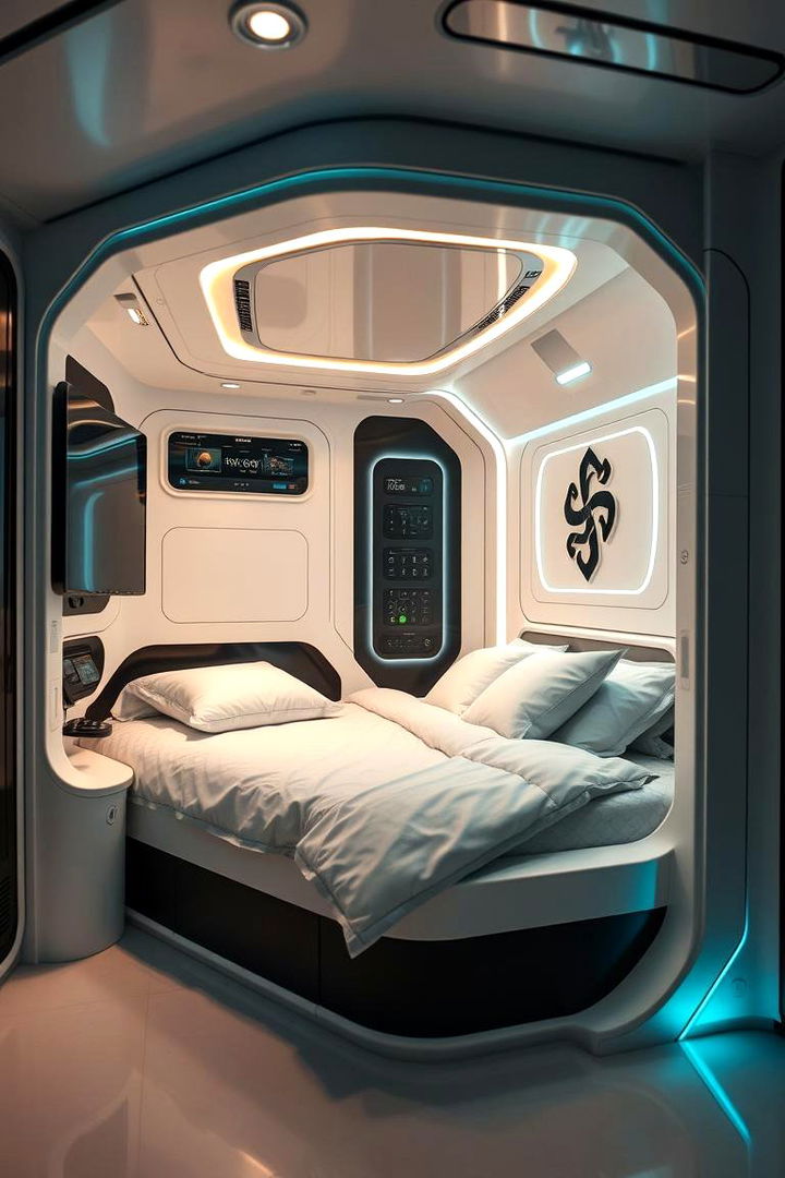Tech Integrated Smart Nook - 22 Bed Nook Ideas