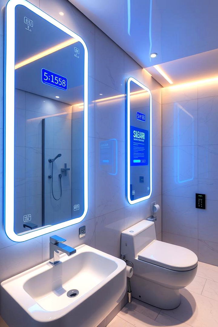 Technologically Advanced Fixtures - 22 Family Bathroom Ideas