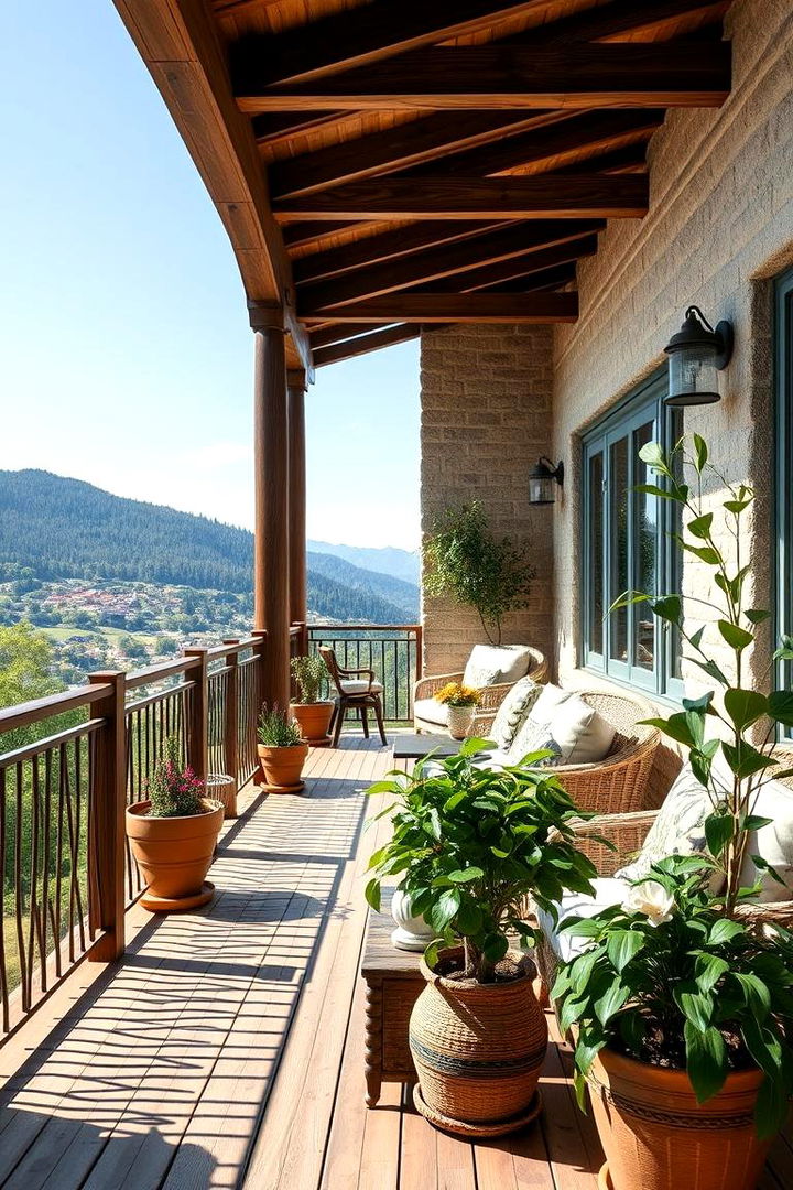 Terraced Balconies and Views - 22 Mediterranean Living Room Ideas