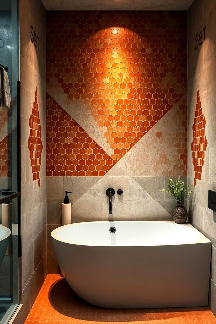 Terracotta Mosaic Innovations - 22 Terracotta Bathroom Ideas