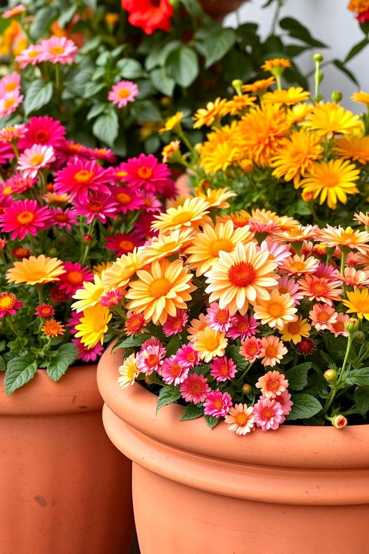 Terracotta Planters - 22 spanish style patio ideas