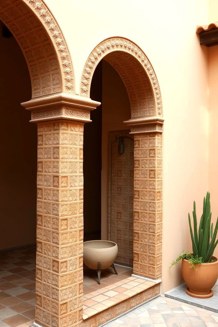 Terracotta Tile Accents - 22 spanish bungalow exterior ideas