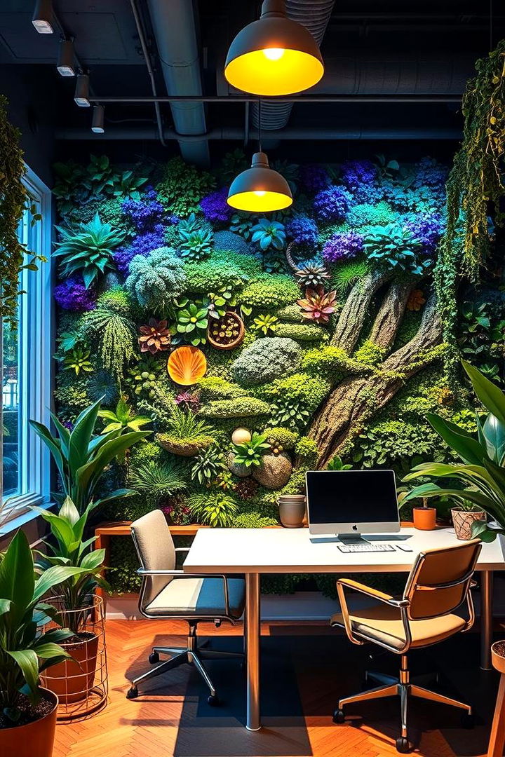 Terrarium Inspired Vividness - 22 Green Accent Wall Ideas