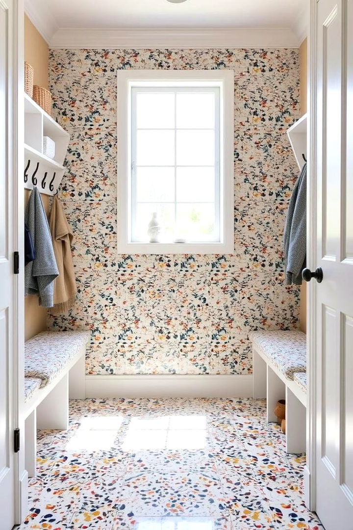 Terrazzo Floor Trend - 22 Mudroom Floor Ideas