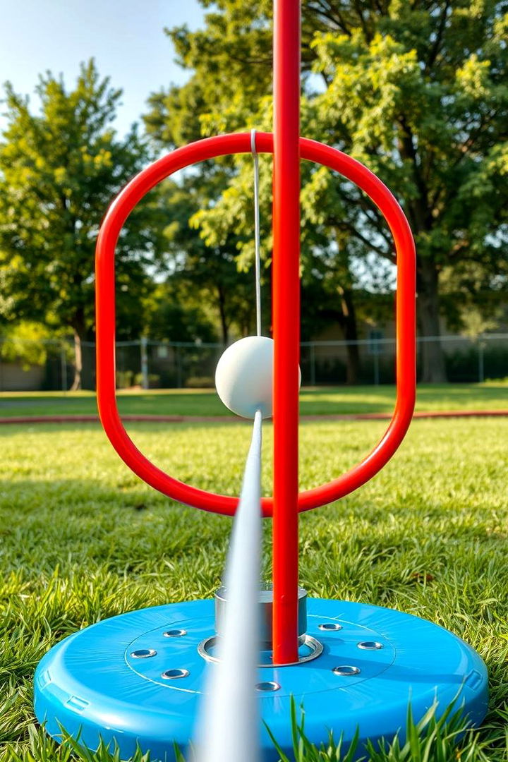Tetherball Excitement - 22 Backyard Playground Ideas