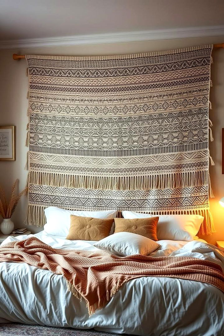 Textile Wall Hangings - 22 Bedroom Wall Decor Ideas