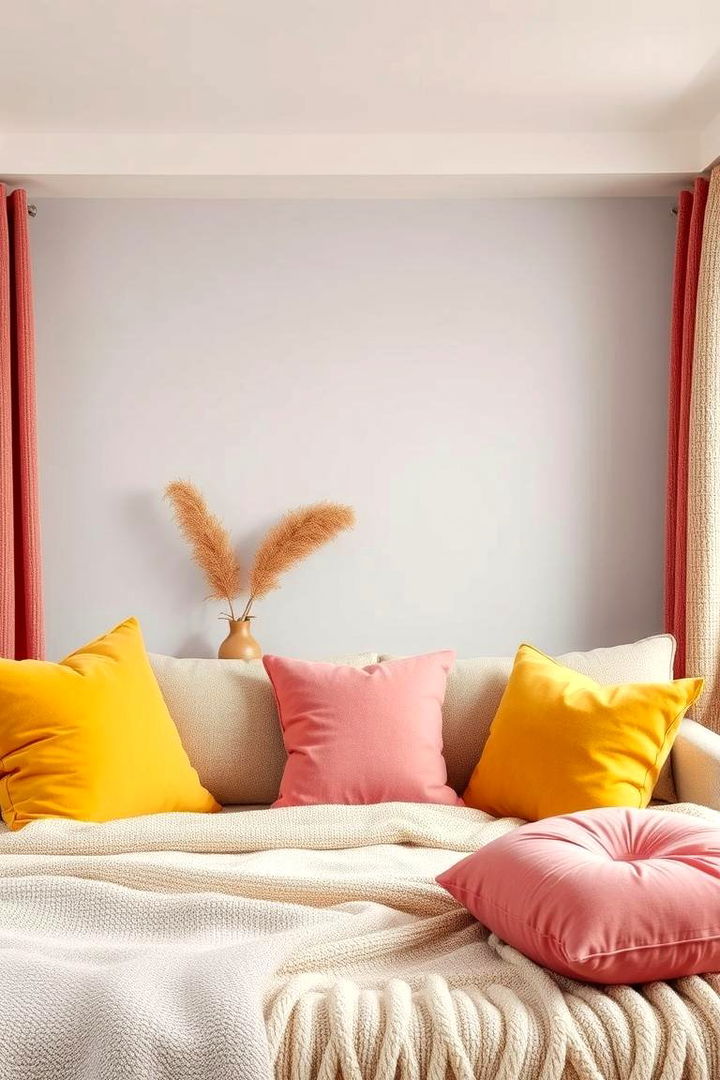 Textural Accents to Elevate Your Decor Style - 22 How to Decorate With Yellow and Pink