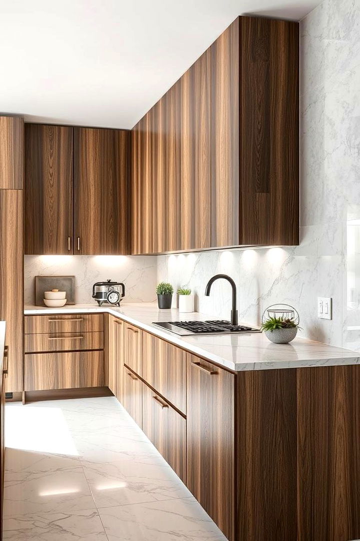 Textural Contrasts - 22 l shaped kitchen ideas