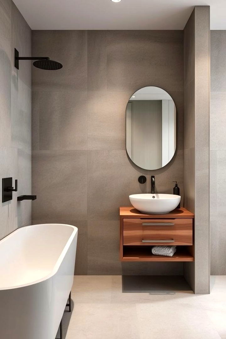 Textural Harmony - 22 Neutral Bathroom Ideas