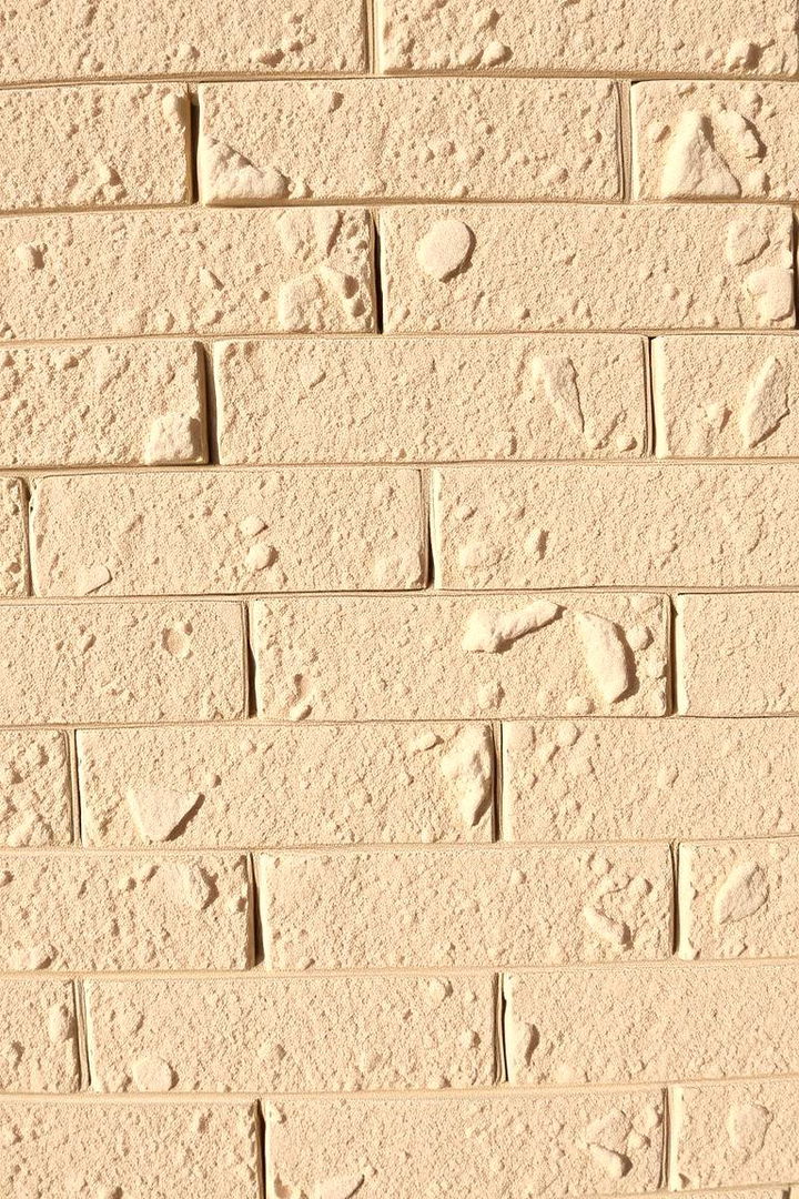 Textured Brick Finishes - 22 Beige Brick Exterior Home Ideas