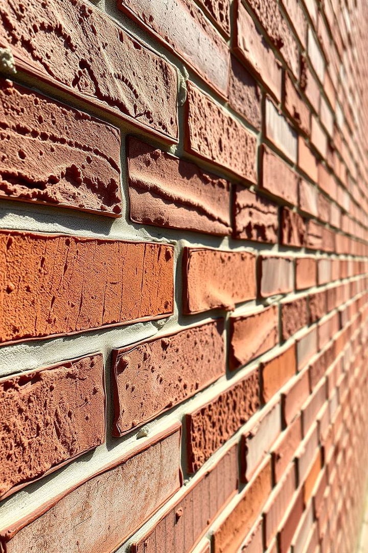Textured Brick Patterns - 22 Front Yard Brick Fence Ideas