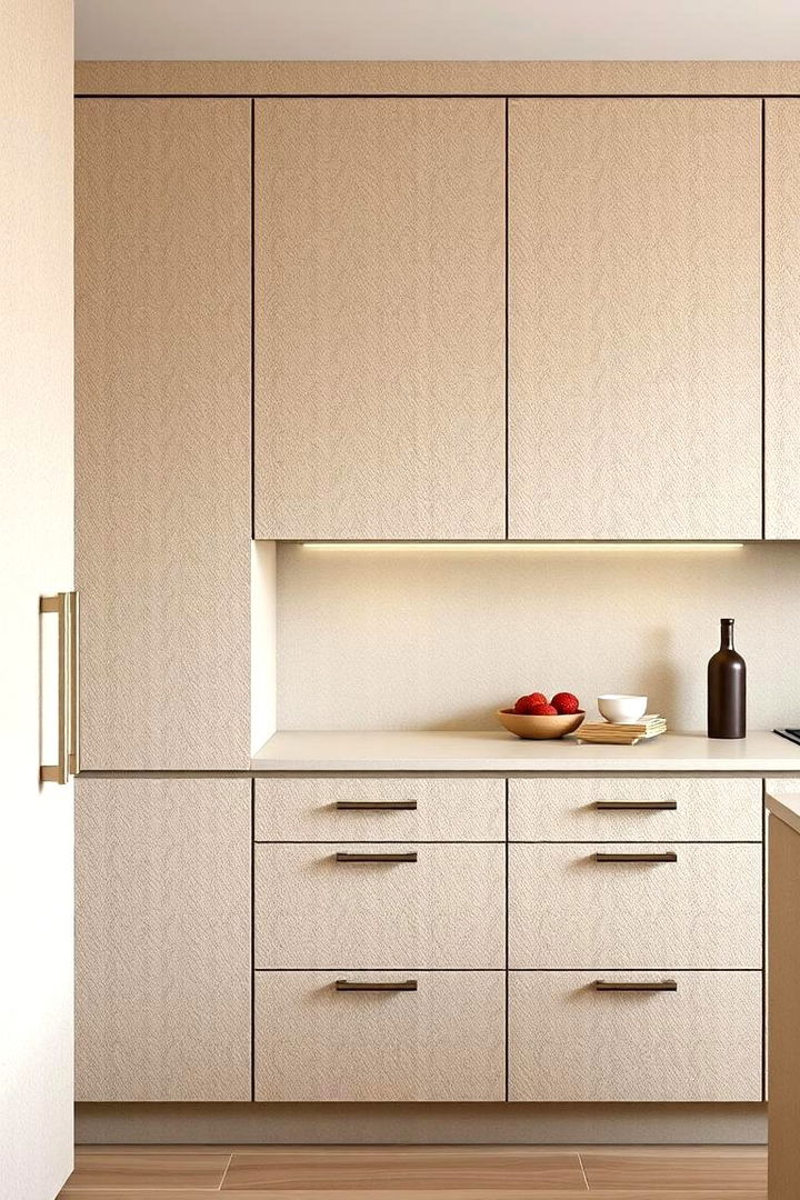 Textured Cabinet Finishes - 22 Cashmere Kitchen Ideas