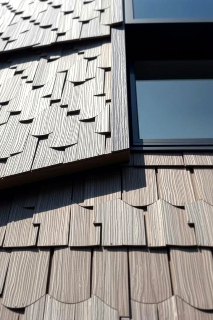 Textured Facade Accents - 22 Scandinavian House Exterior Ideas