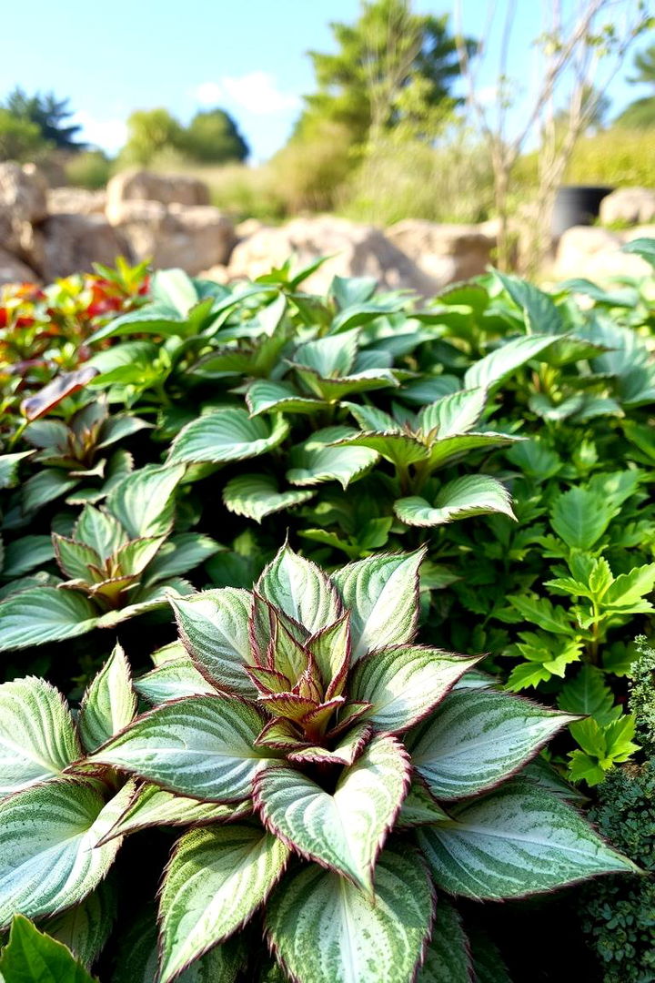Textured Foliage Arrangements - 22 Front Yard Flower Bed Ideas