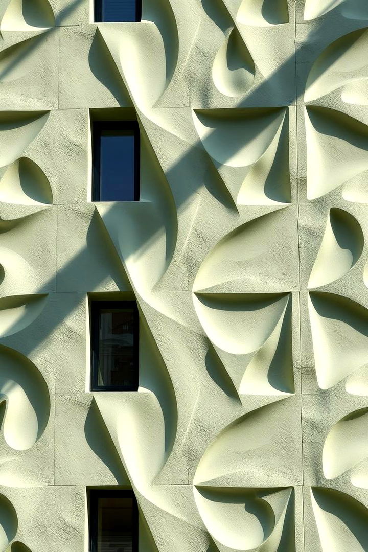 Textured Light Green Finishes - 22 Light Green House Exterior Ideas