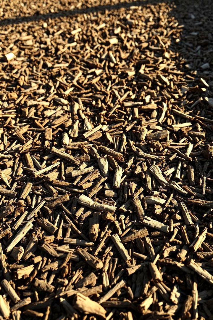 Textured Mulch Pathway - 22 Mulch Pathway Ideas