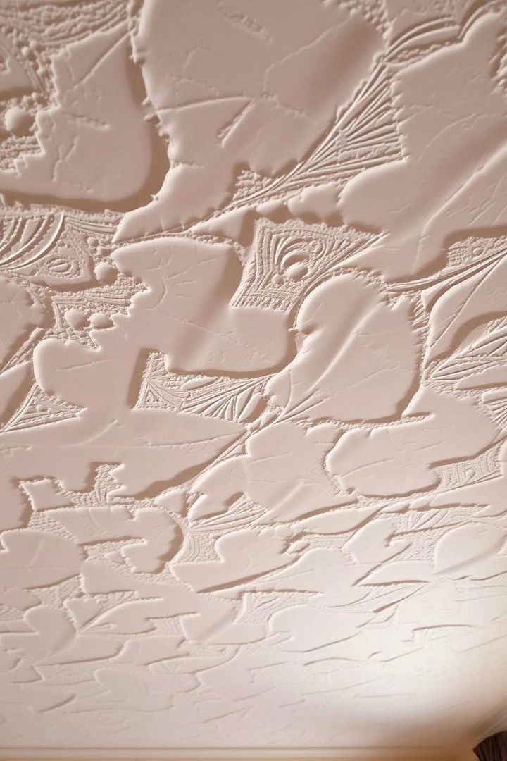Textured Plaster Accents - 22 Accent Ceiling Ideas