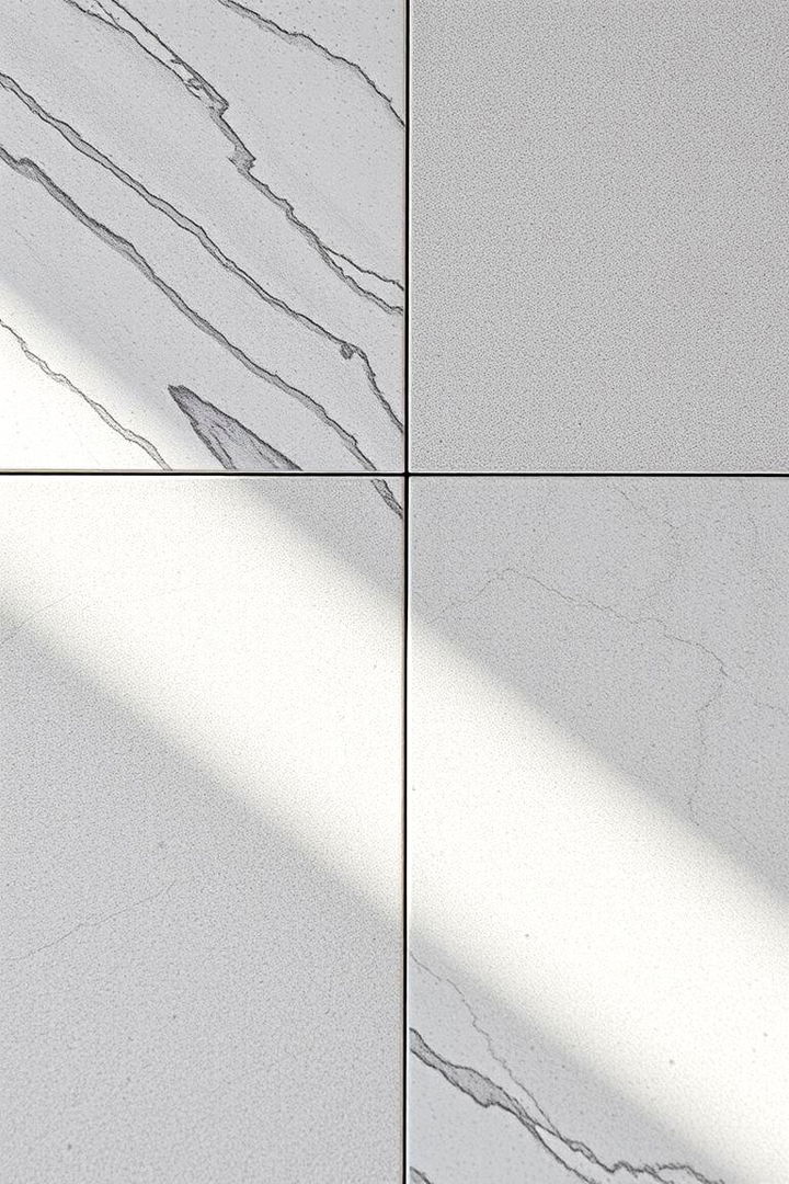 Textured Porcelain Tiles for Sophisticated Appeal - 22 Mudroom Tile Floor Ideas