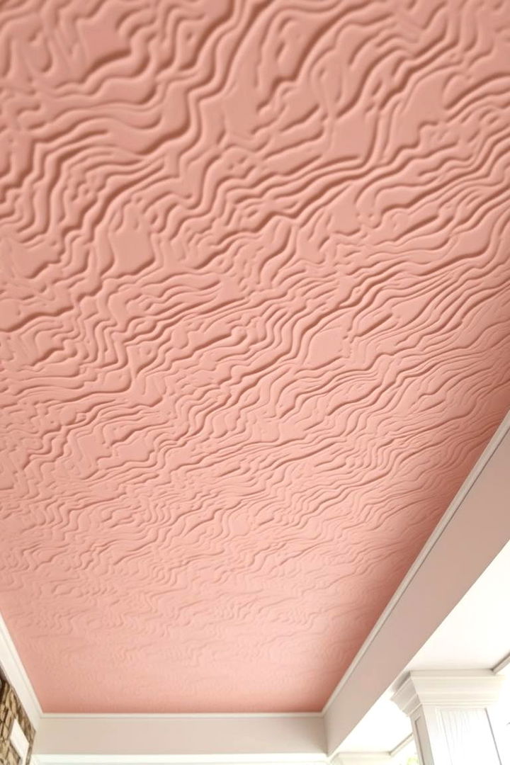 Textured Rattle Paint Techniques - 22 Porch Ceiling Ideas