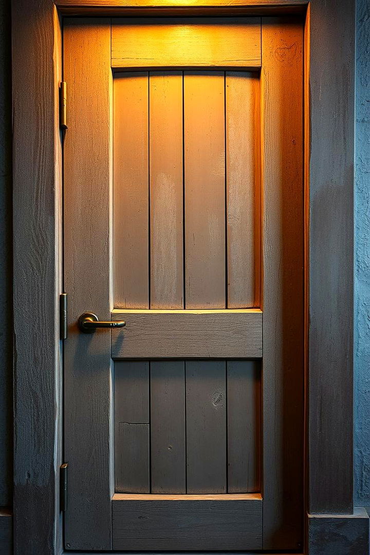 Textured Rustic Finishes - 22 Door Trim Ideas