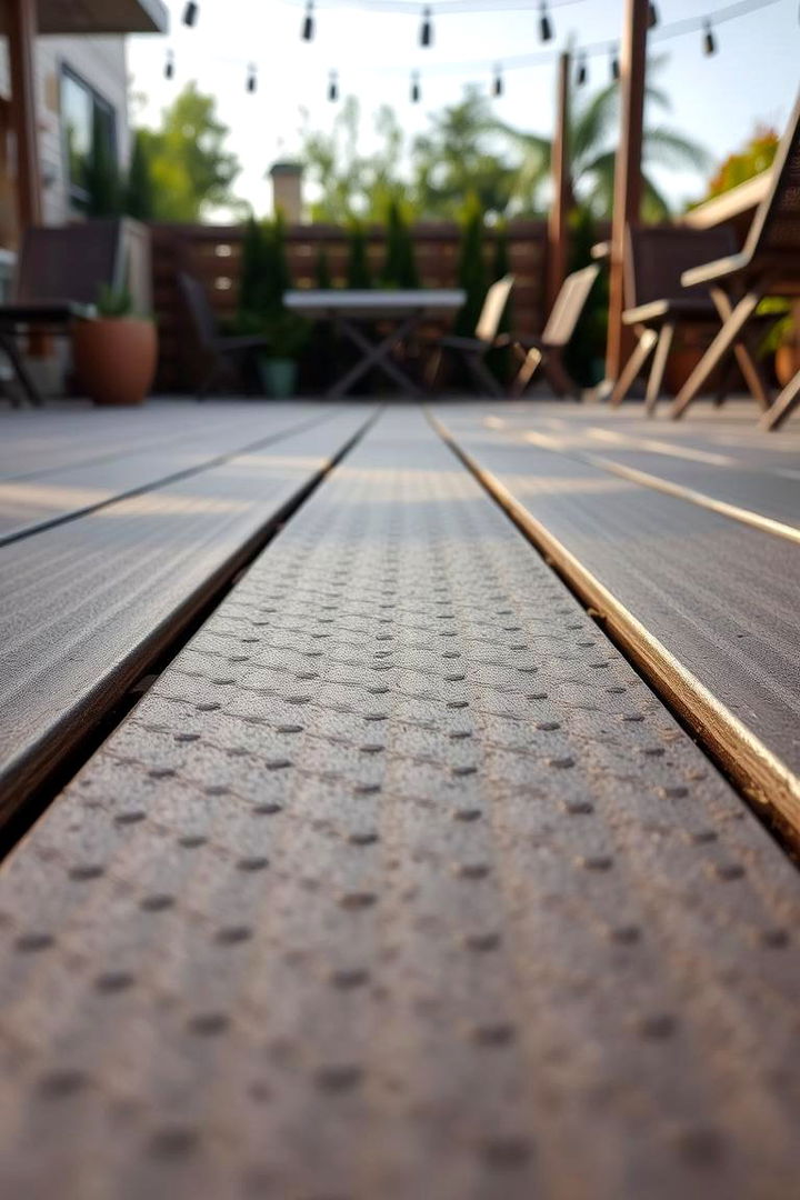 Textured Surface Decking - 22 Deck Flooring Ideas
