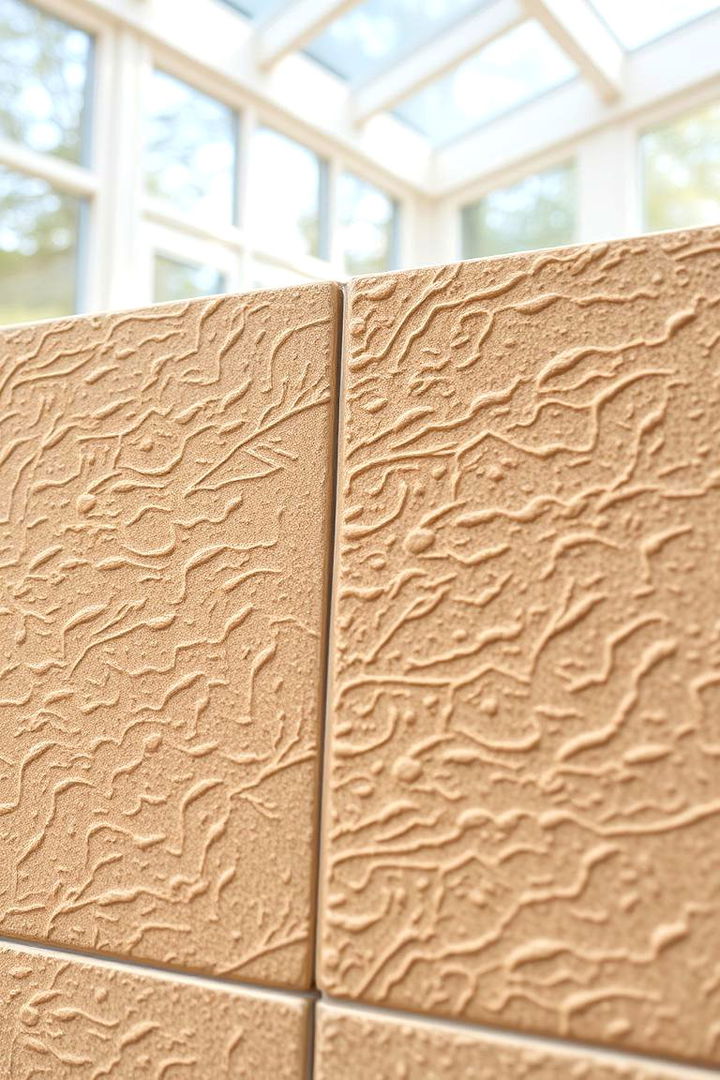 Textured Tile Appeal - 22 Sunroom Tile Floor Ideas