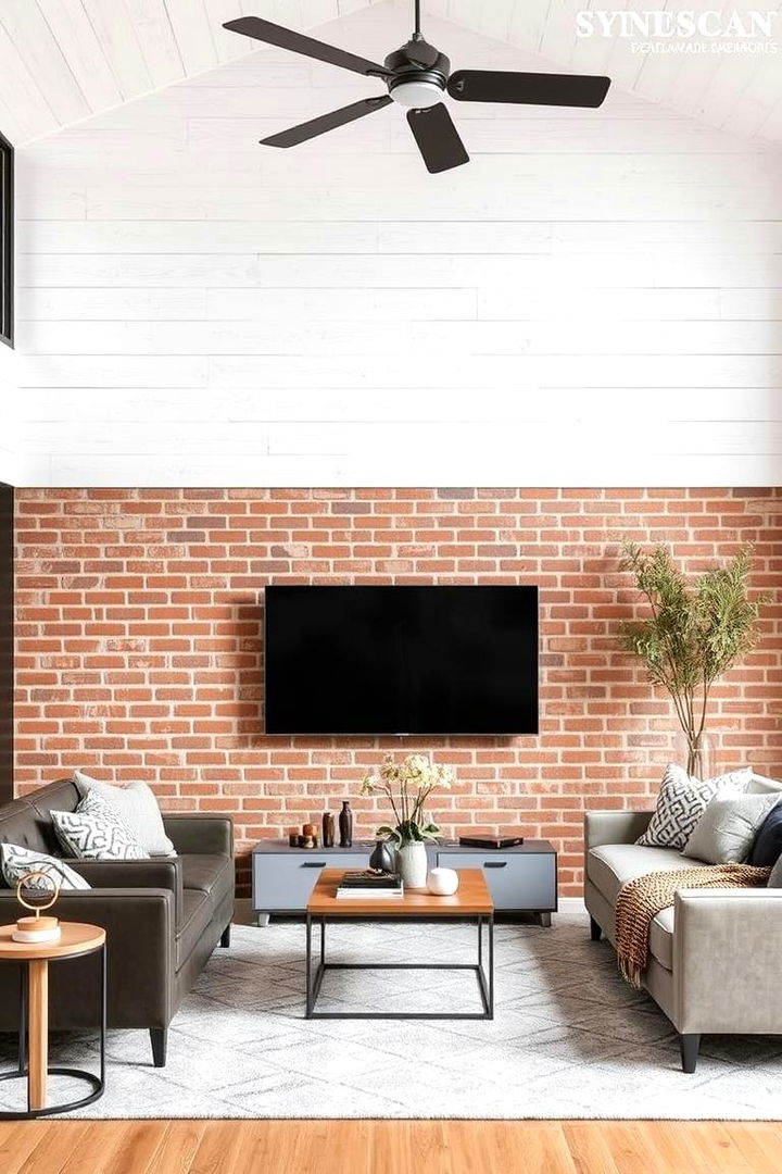 Textured Wall Treatments - 22 Joanna Gaines Living Room Ideas