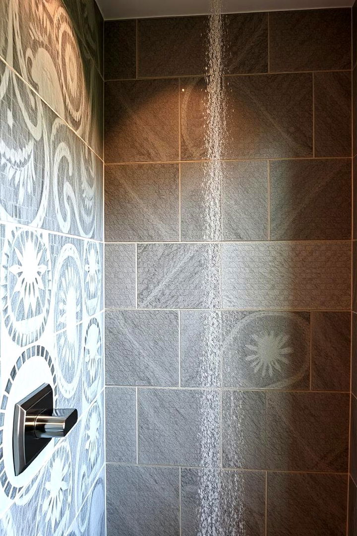 Textured Wall Treatments - 22 Wet Room Ideas
