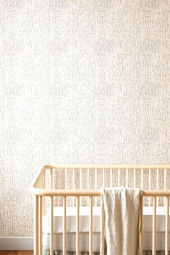 Textured Wallpaper Wonders - 22 Elephant Nursery Ideas
