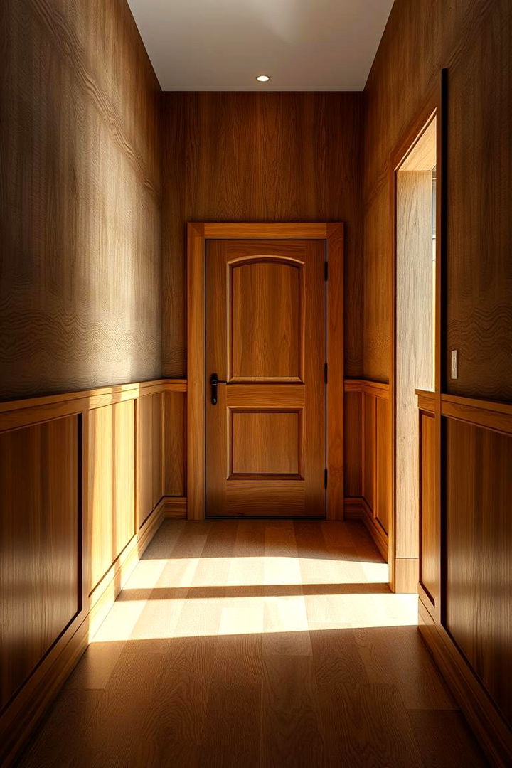 Textured Wood Details - 22 Wainscoting Entryway Ideas