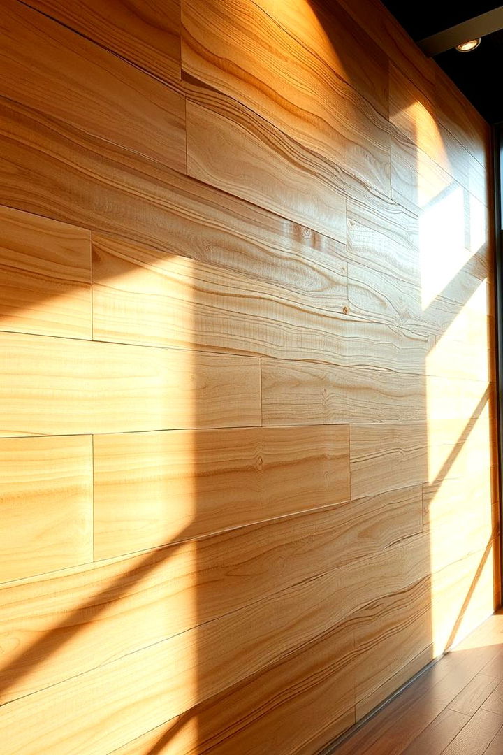 Textured Wood Panels - 22 Wall Paneling Ideas